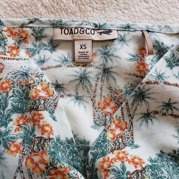 TOAD & CO | COMFY FLORAL SUMMER DRESS, xs - Picture 12 of 12